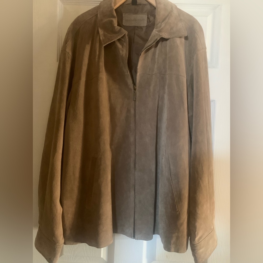 John Ashford suede vintage jacket size XL